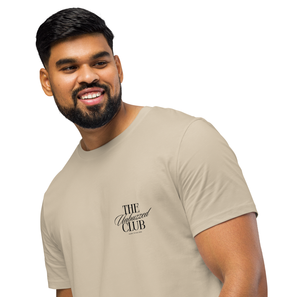 Unbuzzed Club- Unisex organic mid-light t-shirt