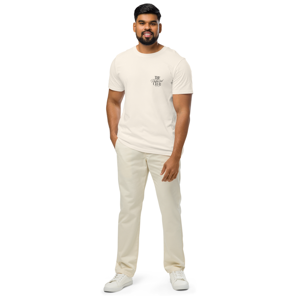 Unbuzzed Club- Unisex organic mid-light t-shirt