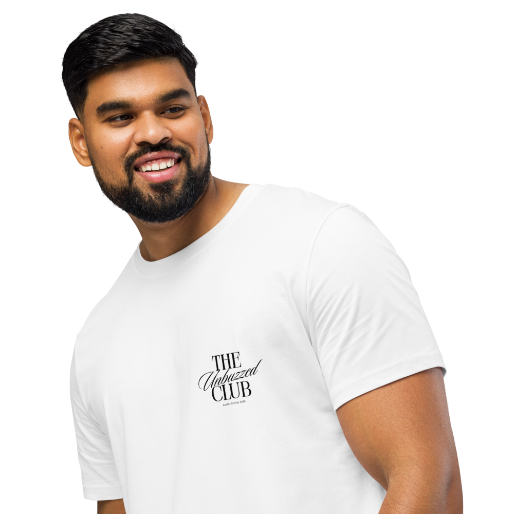 Unbuzzed Club- Unisex organic mid-light t-shirt